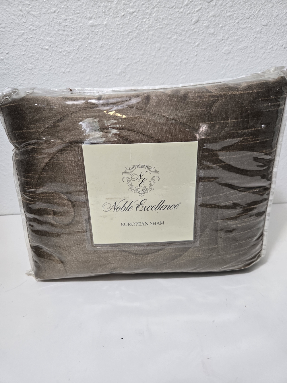 Noble Excellence Brown European Sham